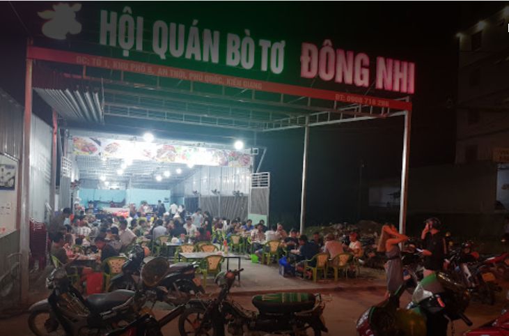 hội quán bò tơ đông nhi - 201 đường Nguyễn Văn Cừ (ĐT46), An Thới, Phú Quốc